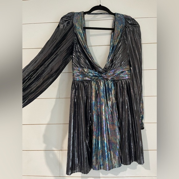 Wendy Dress in Dark Silver Sabina Musayev - Picture 12 of 12